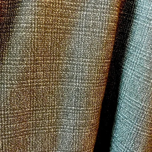 Bloomchic Black Dress, with patterned plaid skirt in long sleeves. Size 14-16. - Picture 5 of 8